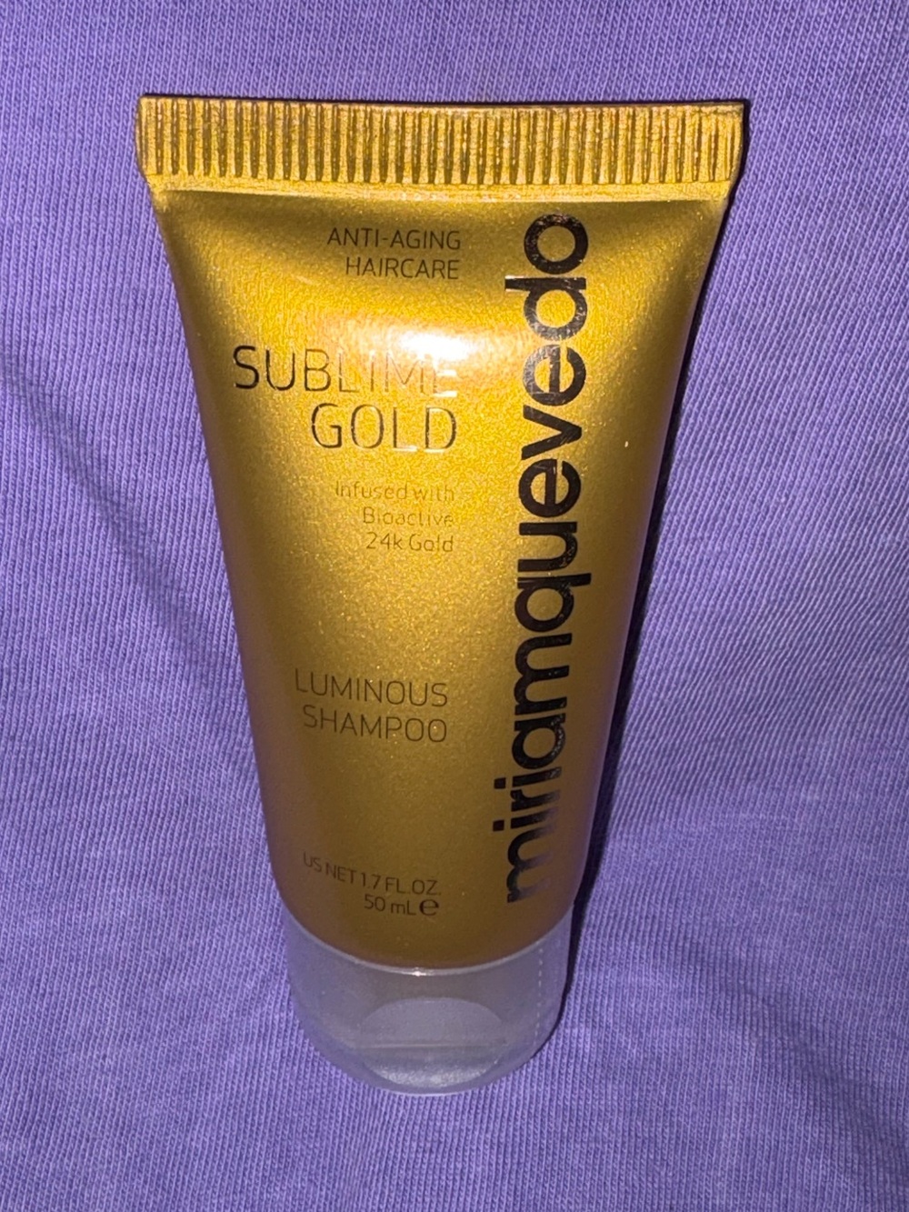 miriamquevedo Sublime Gold Luminous Shampoo - 50 ml